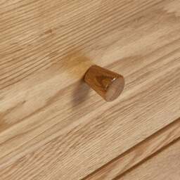 Coxmoor – 2-Drawer Bedside Table – Oak – Wooden - Happy Beds - thumbnail 6