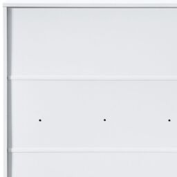 Oslo - 4 Drawer Chest of Drawers - White - Wooden - Happy Beds - thumbnail 5