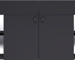Arctic - Single - Storage Cabin Bed - Black - Wooden - 3ft - Happy Beds - thumbnail 5