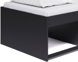 Arctic - Single - Storage Cabin Bed - Black - Wooden - 3ft - Happy Beds - thumbnail 6