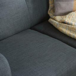 Farrow - 2 Seater Sofa Bed - Grey - Fabric - Happy Beds - thumbnail 5