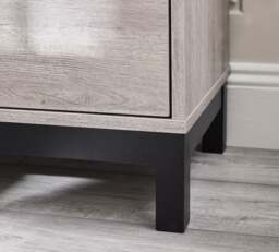 Bali - 4 Drawer Chest - Oak - Wooden - Happy Beds - thumbnail 6