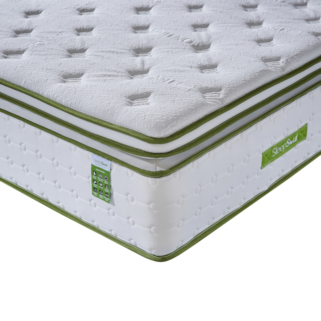 SleepSoul Space - Super King Size - 4000 Pocket Spring Orthopaedic Mattress - Foam/Fabric - Vacuum Packed - 6ft - image 1
