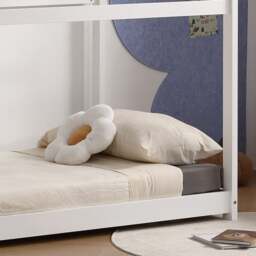 Ely - Single - Wooden House Bed - White - Wooden - 3ft - Happy Beds - thumbnail 5