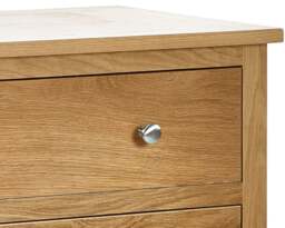 Mallory - 4 Drawer Chest - Oak - Wood - thumbnail 6