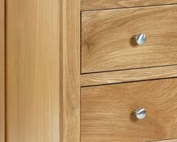 Mallory - 4 Drawer Chest - Oak - Wood - thumbnail 5