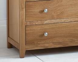 Mallory - 4 Drawer Chest - Oak - Wood - thumbnail 4