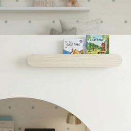 Curve - Single - Storage High Sleeper Bed with Desk, Shelving and Wardrobe - White/Oak - Wooden - 3ft - thumbnail 5