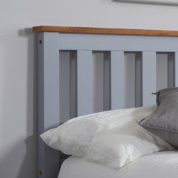Phoenix - Double - Ottoman Storage Bed - Stone Grey - Wooden - Double - Happy Beds - thumbnail 5