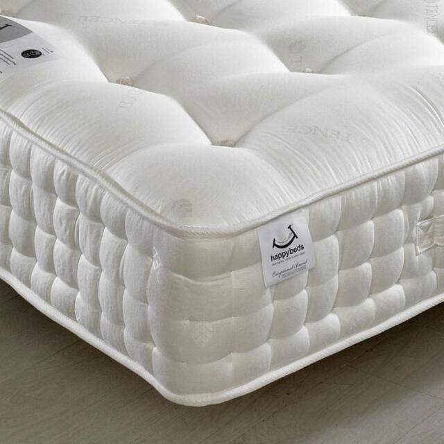 Tennyson 4000 Twin Pocket Sprung Orthopaedic Natural Fillings Mattress - 4ft6 Double (135 x 190 cm)