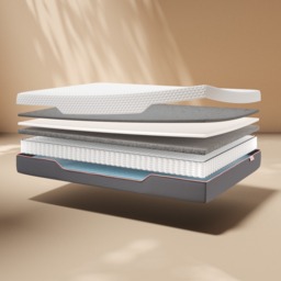 Skye - Double - Hybrid Pro 1500 Pocket Spring Cooling Mattress - Fabric/Foam - 4ft6 - Happy Beds - thumbnail 3