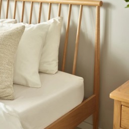 Belton - King Size - Spindle Design Bed - Oak - Wooden - 5ft - thumbnail 2