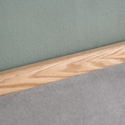 Amaya - King-Size - Low Foot-End Bed - Grey/Oak - Fabric/Wood - 5ft - thumbnail 6
