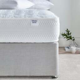 Arun - Double - Open Coil Spring Semi-Orthopaedic Mattress - Fabric - 4ft6 - thumbnail 4