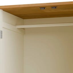 Coxmoor 2 Door Wardrobe - Oak - Wooden - Happy Beds - thumbnail 5