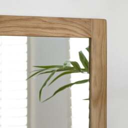 Mallory - Wall Mirror - Oak - Wooden - thumbnail 3