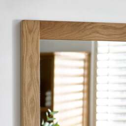Mallory - Wall Mirror - Oak - Wooden - thumbnail 2