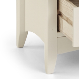 Cameo - 3+2 Drawer Chest - Stone White - Wooden - Happy Beds - thumbnail 4