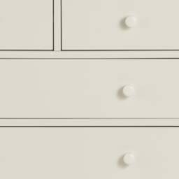 Cameo - 3+2 Drawer Chest - Stone White - Wooden - Happy Beds - thumbnail 5