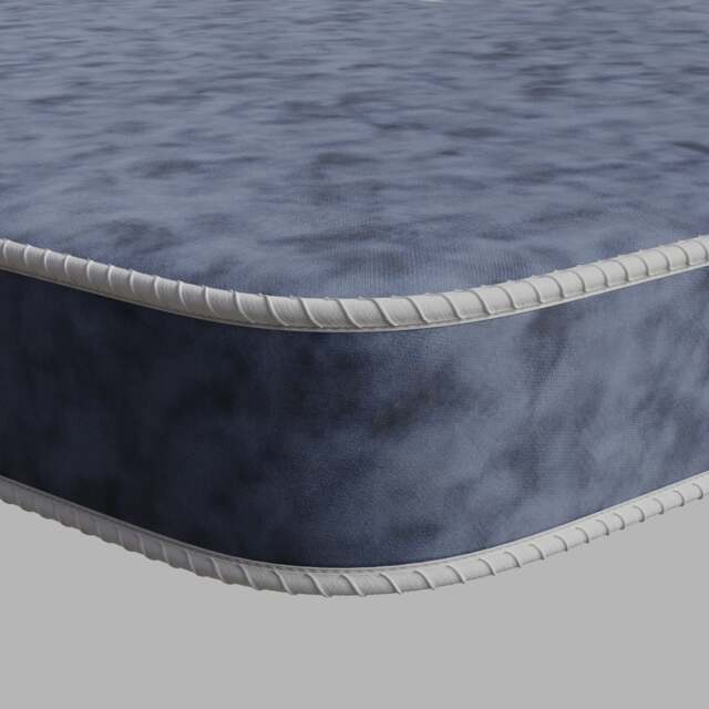 Inspire - Small Single - Open Coil Spring Water-Resistant Contract Mattress with Crib 5 Certification - Fabric - 2ft6 - image 1