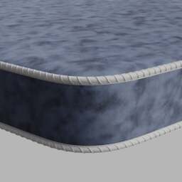 Inspire - Small Single - Open Coil Spring Water-Resistant Contract Mattress with Crib 5 Certification - Fabric - 2ft6