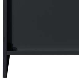 Oslo - 2 Drawer Bedside Table - Black - Wooden - Happy Beds - thumbnail 8
