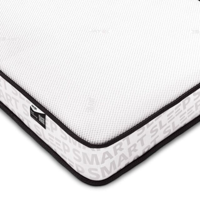 Jay-Be - Single - Bunk e - Sprung Open Coil Spring Mattress - Fabric - Vacuum Packed - 3ft - image 1