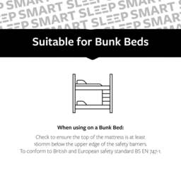 Jay-Be - Single - Bunk e - Sprung Open Coil Spring Mattress - Fabric - Vacuum Packed - 3ft - thumbnail 7