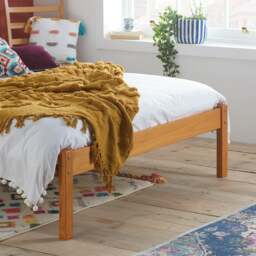 Denver - King Size Antique Solid Pine Wooden Bed Frame - 5ft - Happy Beds - thumbnail 5