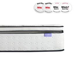 Space - King Size - 2000 Pocket Spring Pillowtop Mattress - 6ft - 180 x 200cm - SleepSoul - Happy Beds - thumbnail 5