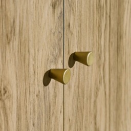 Ingrid - 2 Door Wardrobe - Light Oak - Wooden - Happy Beds - thumbnail 5