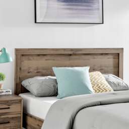 Rodley - King Size - Bed - Oak - Wood - 5ft - Happy Beds - thumbnail 2