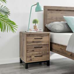 Rodley - King Size - Bed - Oak - Wood - 5ft - Happy Beds - thumbnail 6