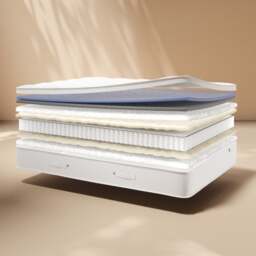 The Comfort Inn - King Size - 1000 Pocket Spring Memory Foam Hybrid Mattress - Fabric/Foam - 5ft - Happy Beds - thumbnail 7