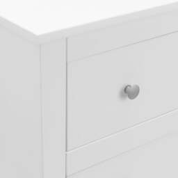Radley - 4 Drawer Chest - White - Wooden - Happy Beds - thumbnail 4