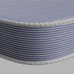Envy - Super King Size - Open Coil Spring Waterproof Contract Mattress with Crib 5 Certification - Fabric - 6ft
