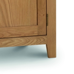 Marlborough - 2 Door Wardrobe - Oak - Wooden - Happy Beds - thumbnail 6