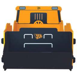 JCB Digger - Single - Children's Bed - Yellow - Wood - 3ft - Happy Beds - thumbnail 3