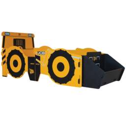 JCB Digger - Single - Children's Bed - Yellow - Wood - 3ft - Happy Beds - thumbnail 2