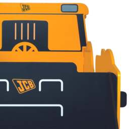 JCB Digger - Single - Children's Bed - Yellow - Wood - 3ft - Happy Beds - thumbnail 5