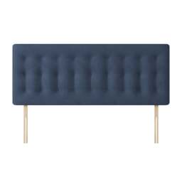 Cornell - Super King Size - Buttoned Headboard - Dark Blue - Fabric - 6ft - Happy Beds - thumbnail 5