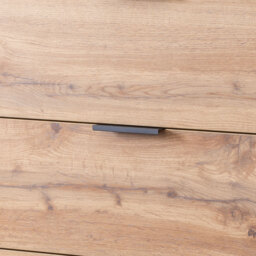 Bali - 4 Drawer Chest - Oak - Wooden - Happy Beds - thumbnail 5