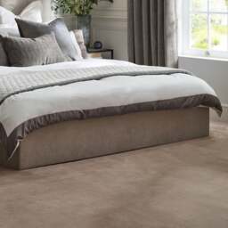 Miley - Super King Size - Tall Ottoman Storage Bed - Taupe - Fabric - 6ft - thumbnail 5