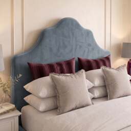Chelsea - Super King-Size - Ottoman Storage Bed - Blue - Velvet Fabric - 6ft - thumbnail 4