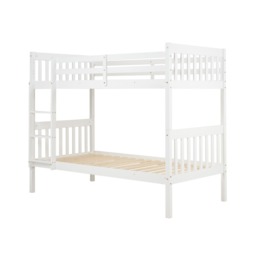 Suzie - Single - Solid Pine Bunk Bed - White - Wooden - 3ft - thumbnail 8