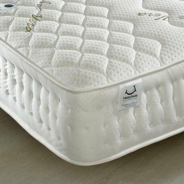 Aloe Vera 1500 Pocket Sprung Memory and Reflex Foam Mattress - 5ft King Size (150 x 200 cm)
