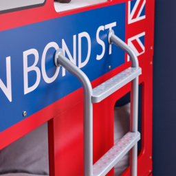 Kids London Bus - Single Bunk Bed - 3ft - Happy Beds - thumbnail 7