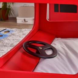 Kids London Bus - Single Bunk Bed - 3ft - Happy Beds - thumbnail 5