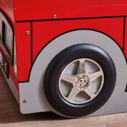 Kids London Bus - Single Bunk Bed - 3ft - Happy Beds - thumbnail 8