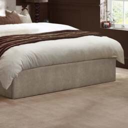 Peggy - King Size - Ottoman Storage Bed - Natural - Fabric - 5ft - thumbnail 6